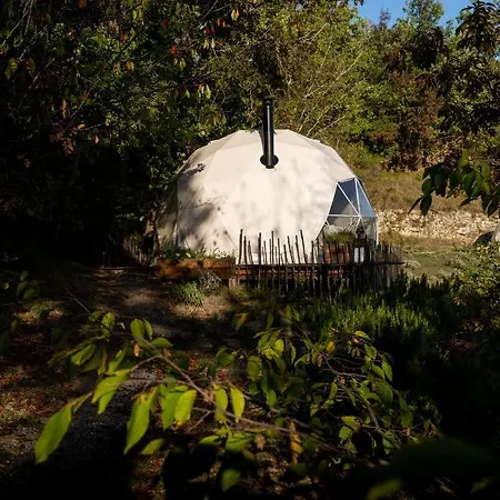 Luxury tent Gaia's Spheres Gorzegno