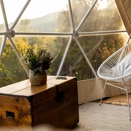 Luxury tent Gaia's Spheres Gorzegno