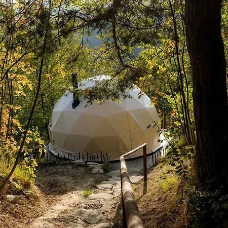 Luxury tent Gaia's Spheres Gorzegno